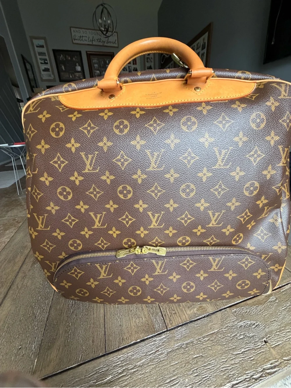 Louis Vuitton Evasion Travel Tote with COA